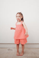 Coralie Textured Gingham Set