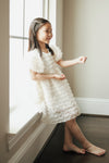 Aurora White Frill Dress