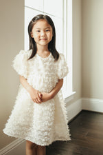 Aurora White Frill Dress