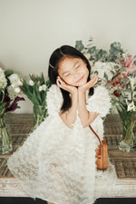 Aurora White Frill Dress