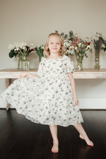 Flora Rose Embroidered Dress