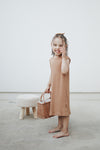Lara Café-au-lait Basic Dress