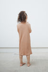 Lara Café-au-lait Basic Dress