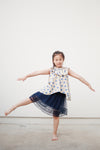 Lani Midnight Blue Tulle Skirt