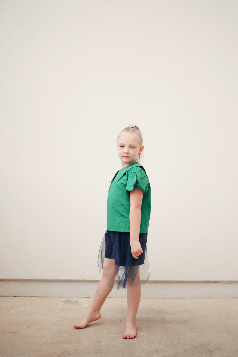 Iris Navy Blue Shorts