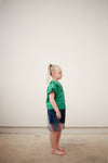 Sylvie Shamrock Green Blouse