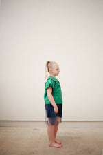 Sylvie Shamrock Green Blouse