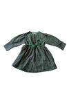Arra Moss Green Plaid Dress