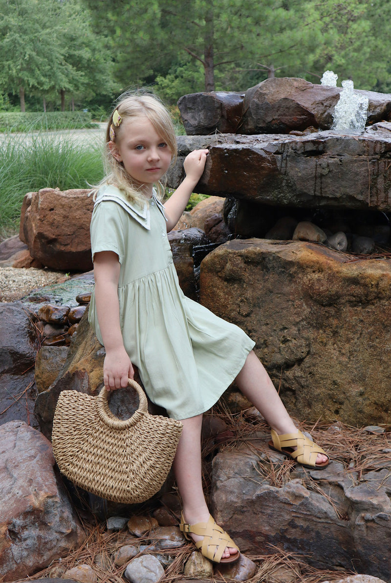 Peppina Honeydew Green Dress