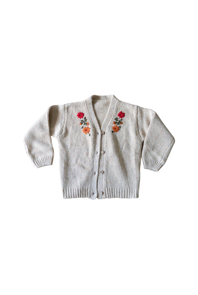 Dahlia Tan Cardigan Sweater