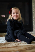 Rina Black Cotton Sweater