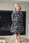Yume Fleece-lined Sweater and Skirt Set