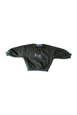 Ochii Deep Olive Green Sweater (Unisex)