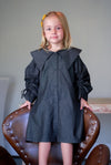 Ottilia Charcoal Gray Shirtdress