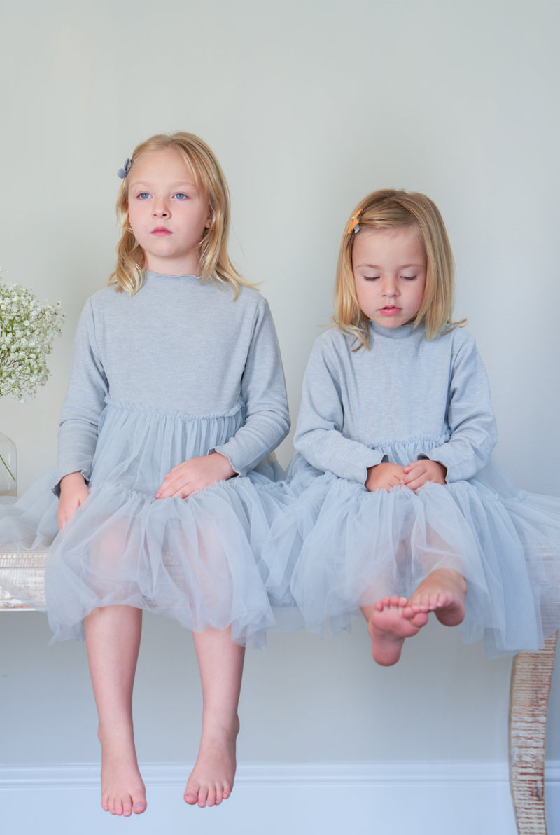 Seraphine Cloud Grey Dress