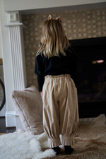 Leelo Cream pants with Micro Fleece lining