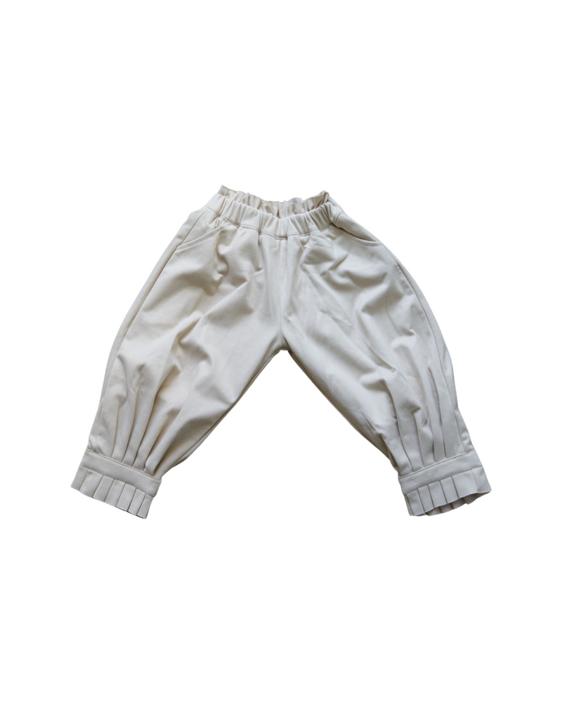 Leelo Cream pants with Micro Fleece lining