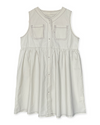 Kenna Off-White Safari Dress