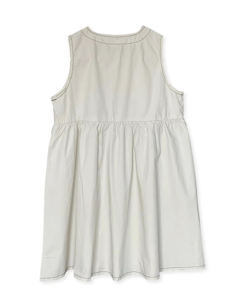 Kenna Off-White Safari Dress