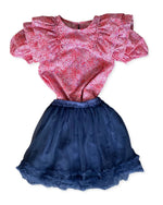 Lani Midnight Blue Tulle Skirt