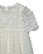 Aurora White Frill Dress