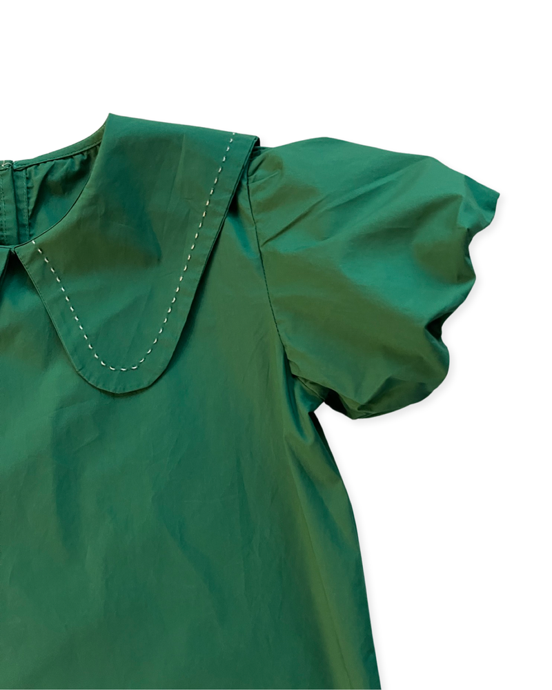 Sylvie Shamrock Green Blouse