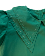 Sylvie Shamrock Green Blouse